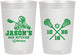 Personalized Bar Mitzvah 22 oz Frosted Cups - 13th Birthday Lacrosse | 110012