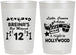 Personalized Bat Mitzvah 22 oz Frosted Cups - 12th Birthday Hollywood | 120006