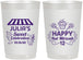 Personalized Bat Mitzvah 22 oz Frosted Cups - 12th Birthday Cupcake | 120010