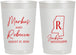 Personalized Wedding 22 oz Frosted Cups - Mississippi | 123