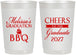 Personalized Graduation 22 oz Frosted Cups - Class Of 2027 Bbq | 130006