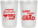 Personalized Graduation 22 oz Frosted Cups - Class Of 2027 Bbq | 130007