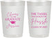 Personalized Graduation 22 oz Frosted Cups - Class Of 2027 Tassel Hassel | 130010