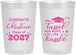 Personalized Graduation 22 oz Frosted Cups - Class Of 2027 Tassel Hassel | 130013