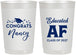 Personalized Graduation 22 oz Frosted Cups - Class Of 2027 Educated Af | 130016