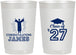 Personalized Graduation 22 oz Frosted Cups - Class Of 2027 Congratulations | 130024