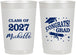 Personalized Graduation 22 oz Frosted Cups - Class Of 2027 Congrats | 130027