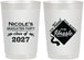 Personalized Graduation 22 oz Frosted Cups - Class Of 2027 Tassel Hassel | 130032