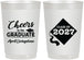 Personalized Graduation 22 oz Frosted Cups - Class Of 2027 Tassel Hassel | 130033