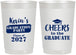 Personalized Graduation 22 oz Frosted Cups - Class Of 2027 Cheers Graduate | 130034