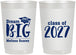 Personalized Graduation 22 oz Frosted Cups - Class Of 2027 Dream Big | 130038