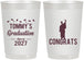 Personalized Graduation 22 oz Frosted Cups - Class Of 2027 Congrats | 130046