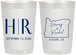 Personalized Wedding 22 oz Frosted Cups - Oregon | 136