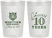 Personalized Class Reunion 22 oz Frosted Cups - Class Of 2017 10 Year | 140005