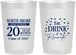 Personalized Class Reunion 22 oz Frosted Cups - Class Of 2007 20 Year | 140006