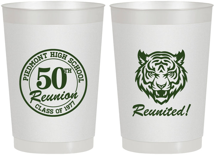 Personalized Class Reunion 22 oz Frosted Cups - Class Of 1977 50 Year | 140009