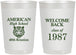 Personalized Class Reunion 22 oz Frosted Cups - Class Of 1987 40 Year | 140013