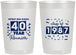 Personalized Class Reunion 22 oz Frosted Cups - Class Of 1987 40 Year | 140018