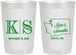 Personalized Wedding 22 oz Frosted Cups - Washington | 146