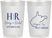 Personalized Wedding 22 oz Frosted Cups - West Virginia | 147
