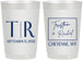 Personalized Wedding 22 oz Frosted Cups - Wyoming | 149