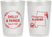 Personalized Wedding 22 oz Frosted Cups - Alabama | 150