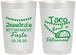 Personalized Retirement 22 oz Frosted Cups - Taco Bout A Retirement | 150002