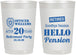 Personalized Retirement 22 oz Frosted Cups - Police Officer | 150013