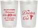 Personalized Retirement 22 oz Frosted Cups - Doctor | 150017