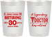 Personalized Retirement 22 oz Frosted Cups - Doctor | 150018