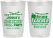Personalized Retirement 22 oz Frosted Cups - Teacher | 150021