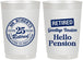 Personalized Retirement 22 oz Frosted Cups - Teacher | 150024