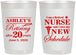 Personalized Retirement 22 oz Frosted Cups - Nurse | 150029
