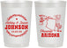 Personalized Wedding 22 oz Frosted Cups - Arizona | 152