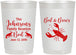 Personalized Family Reunion 22 oz Frosted Cups - Crawfish Boil | 160005
