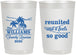 Personalized Family Reunion 22 oz Frosted Cups - Beach Reunited | 160010