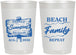 Personalized Family Reunion 22 oz Frosted Cups - Beach Family Repeat | 160013