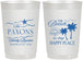 Personalized Family Reunion 22 oz Frosted Cups - Beach Is My Happy Place | 160016