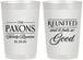 Personalized Family Reunion 22 oz Frosted Cups - Reunited Feels So Good | 160052
