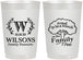 Personalized Family Reunion 22 oz Frosted Cups - Monogram Tree | 160056