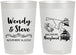 Personalized Wedding 22 oz Frosted Cups - Maryland | 169
