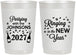 Personalized New Years 22 oz Frosted Cups - 2027 Ringing In | 170014