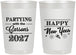 Personalized New Years 22 oz Frosted Cups - 2027 Nye | 170016