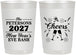 Personalized New Years 22 oz Frosted Cups - 2027 Cheers | 170017