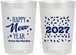 Personalized New Years 22 oz Frosted Cups - 2027 Confetti | 170027