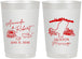 Personalized Wedding 22 oz Frosted Cups - Mississippi | 173