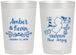 Personalized Wedding 22 oz Frosted Cups - New Jersey | 179