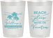 Personalized Family Vacation 22 oz Frosted Cups - Beach Please | 180004