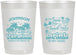 Personalized Family Vacation 22 oz Frosted Cups - Sun And Sand Beach | 180007