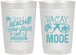Personalized Family Vacation 22 oz Frosted Cups - Lifes A Beach | 180008